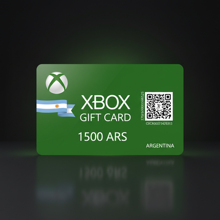 Xbox Live Gift Card 1500 ARS — Argentina