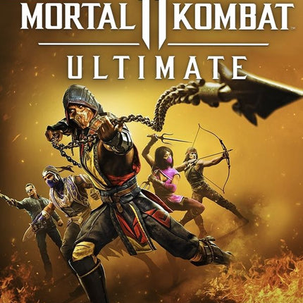 Mortal Kombat 11 Ultimate Nintendo Switch eShop key from Creative Entertainment, showing game cover art and Nintendo Switch logo.